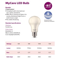 *Genuine* Philips MyCare LED Bulb 12W A60 E27 Cool Daylight Warm White