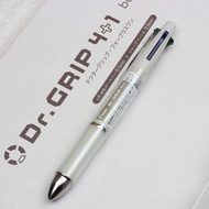 PILOT Dr. Grip 4+1 Botanical Ball Pen Cotton White