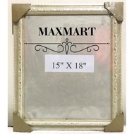 Louis White Frame Picture Size 15x18 Inches Or 38.1x45.72 Cm.