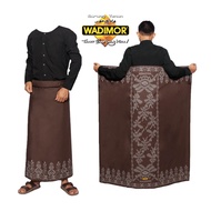 Sarung wadimor dewasa coklat tumpal salur