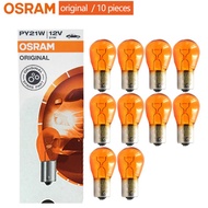 OSRAM PY21W 12V 21W Single Amber - Rotating Turn Signal Light 7507