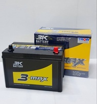 3K MAX2500L 95D31L แบตเตอรี่รถปิคอัพ 2.5-3.0 ชนิดกึ่งแห้งพร้อมใช้งานทันที จ่ายกระแสไฟฟ้าสูงและเก็บปร