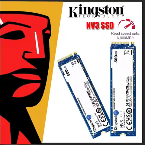 Kingston NV3 M.2 2280 NVMe PCIe Gen 4.0x4 SSD 500GB 1TB 2TB Internal Solid State Drive For Laptop De