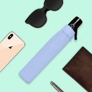 TDN大傘面降溫黑膠反向自動開收傘自動反向傘(鳶紫色)