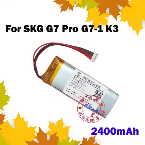 New Neck Massager Replacement Battery For SKG G7 & Pro G7-1 K3 3.7V 2400mAh ‌