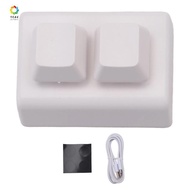 2 Keys Macro Programming Keyboard RGB Mini Keyboard Gaming Drawing Red Switch Custom Keyboard OSU Ga
