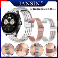 สาย สำหรับ huawei watch Buds สายนาฬิกา สายรัดสแตนเลสของ สำหรับ huawei watch Buds นาฬิกาสมาร์ท สายนาฬ