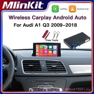 Carplay Tanpa Wayar untuk Audi A1 Q3 Tahun 2013-2018 Menyokong Android Auto autolink Airplay Kamera 