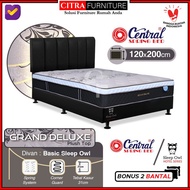 Central Spring Bed Springbed Central Grand Deluxe 120 x 200 Full Set