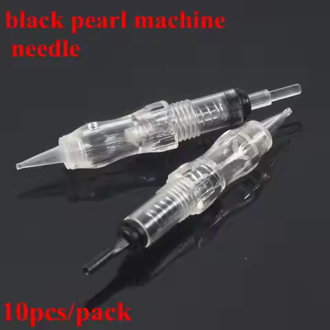 50pcs Revolution Tattoo Needle Permanent Makeup Screw Cartridge Needles For Black pearl pmu Machine 