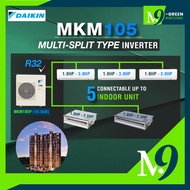 [ORIGINAL] DAIKIN Multi Split Inverter Air Conditioner MKM-P Series R32 (MKC105P) CDKP25P/CDKP35P/CD