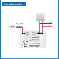 【JJL】-Tuya Smart Zigbee Switch with Temperature Sensor Passive Dry Contact Zigbee Relay Work with Ho