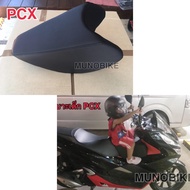 เบาะเด็ก ตรงรุ่น PCX 125-160 cc  เบาะนั่งเด็ก PCX 160 เบาะเด็กมอเตอร์ไซค์ PCX ใส่ได้ทุกปี 2013-2025 
