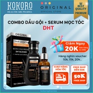 Combo Serum Dầu Gội + Serum DHT Original - DHT Blocker Biotin Kích Thích Mọc Tóc Giảm Gàu Nấm Ngứa B