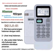 Hisense / Morgan Air cond Air conditioner replacement remote control DG11J1-01