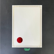 100pcs Ceritificate A4 with Hot Stamping / Sijil size A4 100pcs in one packet