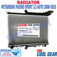 หม้อน้ำ มิตซูบิชิ ปาเจโร่ สปอรต์ 3.2L เกียร์ ออโต้ ปี 2008 - 2015 RD0038 Cool Gear รหัส 261470-1100 