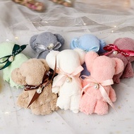 [Ready Stock]Coral Fleece Bear Towel Wedding Gift Door Gift Berkat kahwin(7 Colors)