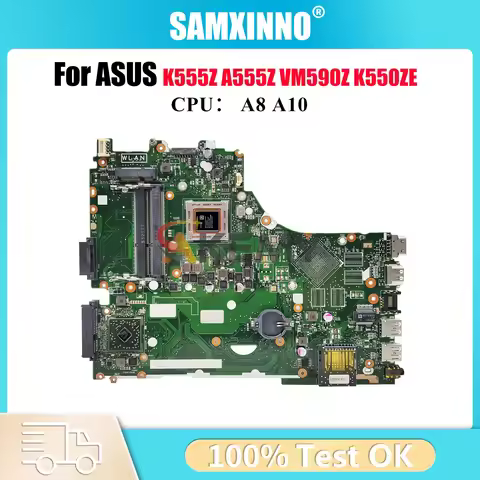 X550ZA Laptop Motherboard For ASUS VivoBook K550ZE A550ZE X550Z F550ZE X550ZE K555Z A555Z VM590Z Mai