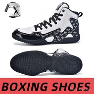 Professional Men Boxing Shoes Classic Gear Wrestling Shoes Breathable Casual Fitness Male Sneakers S