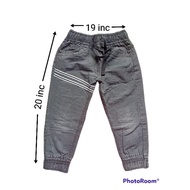 Jogger Pants H&amp;M for kids PRELOVED 3/4y