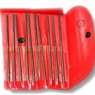 Kikir Emas Diamond Model Bulat, Setengah Bulat, Segitiga dan Campur/Set - Kemasan Dompet, Isi 10 Pcs
