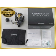 SHIMANO 15 Twin Power SW 8000HG Spinning Reel USED B