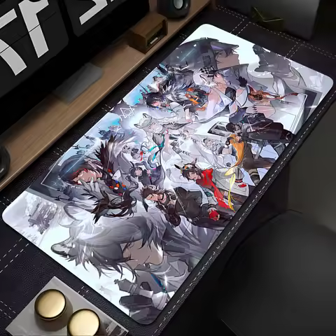 Gaming Mousepad Big Computer Gamer Mouse pad Designed specifically A-arknights Natural Rubber with L