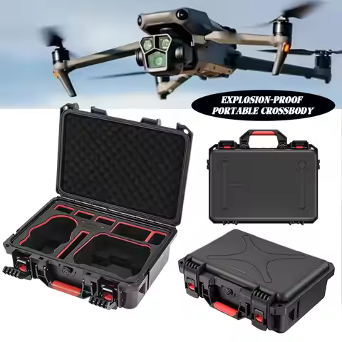 For DJI Mini 5 Pro Suitcase Hard Shell Waterproof Case DJI Mini 5 Pro Classic Explosion-Proof Carryi