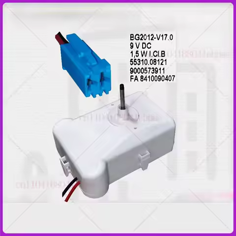 Accessories for Siemens Bosch Door-to-Door Refrigerator Motor Motor Refrigerator Fan 9V Fan Motor 1.
