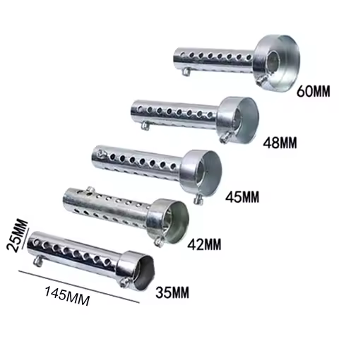 Motorcycle Exhaust Muffler For DB Killer Silencer Sound Eliminator 35mm 42mm 48mm Silencer Stainless