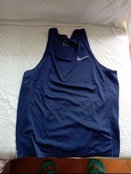 nike 男 men 背心 dri fit singlet 運動衫 球衣 tennis running marathon 跑步三項鐵人 馬拉松