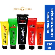 【100% ORIGINAL】Dunia Herbs Losyen Mustajab Pati Halia Krim Panas Bakar Lemak Lotion Kurus - 130ML