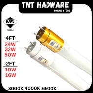 (Sirim) T8 LED Light Tube 50W 36W 32W 24W Wall Ceiling Lighting Kalimantang Terang Siling Mentol Lam