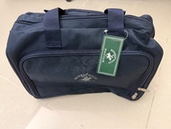 全新 beverly hills polo club 深藍色 手提袋 旅行袋 袋 gym 大袋 旅遊袋 運動袋 travel duffel bag 公事包