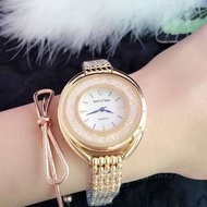 SFNY韓版🇰🇷時尚奢華 滾珠滑鑽 銀色手錶/女錶SFNY Korean luxury fashion ball slide drill silver watch / watch