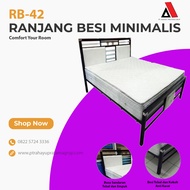 Ranjang besi minimalia 180x200 - 180X200