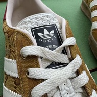 Gucci x Adidas Gazelle 聯名運動鞋
