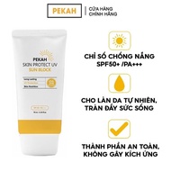 PEKAH Kem Chống Nắng Nâng Tone Tự Nhiên Pekah Skin Protect UV Sunblock SPF50+/PA+++ 70ml