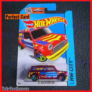 Hot Wheel Austin Mini Van 1967 England Art 2015 HW City Collection Series Mini Cooper Van Art Car Mi