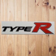 HONDA TYPE R TEXTLINE NEW STICKER