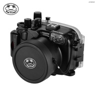 Sea frogs Underwater Diving Housing Waterproof Camera Protective Case 40M/130FT Depth Compatible with Canon G7X Mark Ⅲ