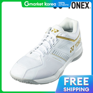 Yonex | รองเทาแบดมนตนโยเนกซ รน Strider Flow Wide SHB-SF1WEX สขาวทอง