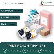 PRINT THIN MATERIAL A3+ (HXS, KALKIR, ART PAPER) A3+