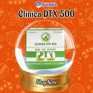 Clinica DTX 500 Ampalaya Leaves with Desugared Sugar Cane Extract Food Supplement (100 Capsule)