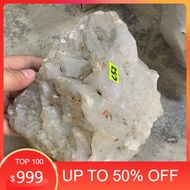Primary natural rough quartz stone used for home decoration (real stone) weighs 2kg (C52) 'VN
