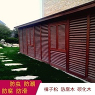 Anticorrosive Wood Equipment Room Villa Outdoor Wood Tool Room Boiler Room Air Conditioner Outdoor U