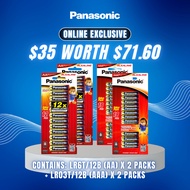 Panasonic Alkaline Batteries Brand Box Worth $71.60