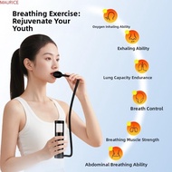 MAURICE Breathing Dumbbell, Health Muscle Trainer Respiratory Trainer, Workout Tool Resistance Adjus