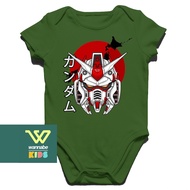 GUNDAM JAPAN ROBOT Baby Jumper 8 Baby Clothes 0-12 months Baby Rompers